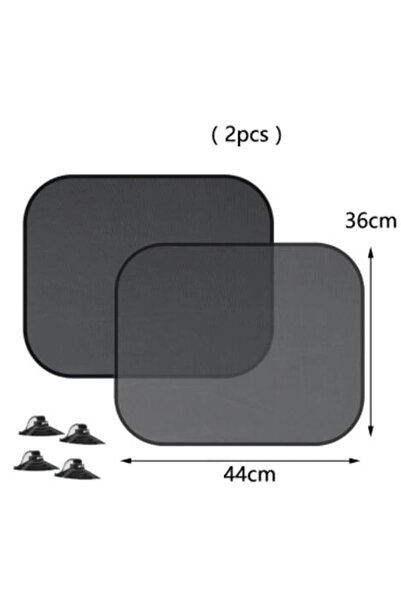 Choice قطعتان من واقيات الشمس المحمولة من EAFC لمقعد السيارة الخلفي، ستارة نا...