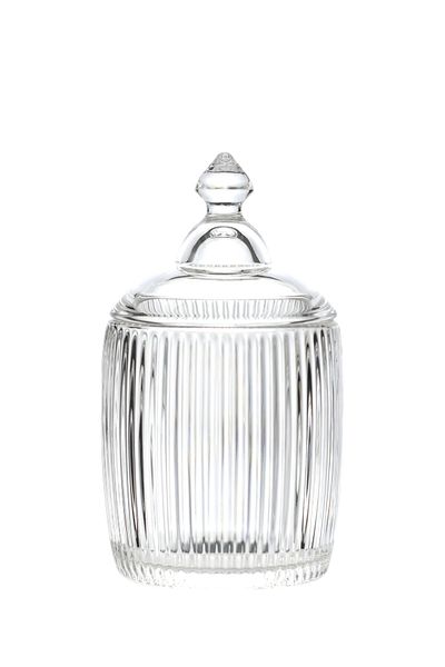 Wow Home Line Patterned Glass Medium Size Jar