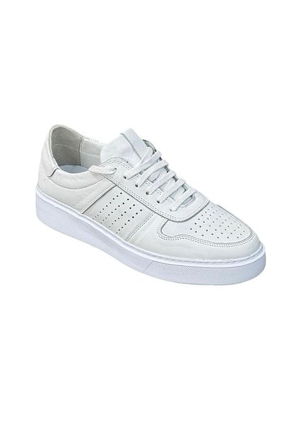 Greyybull Shoes White Leather Men's Sneakers