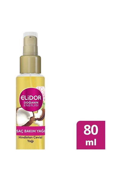 Elidor Hair Care Oil Nature's Energy with Coconut Extract 80 ml
