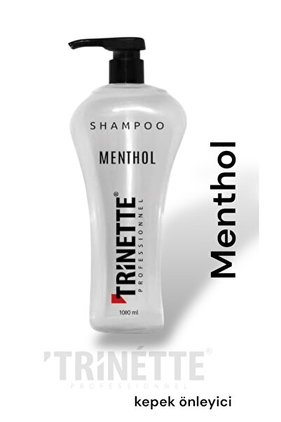 TRİNETTE 1000ml Mentol Şampuan - Kepek Önleyici