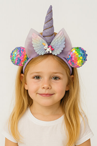 Motebarn Wear Дівчача спідниця-пачка з ангелами, фіолетова