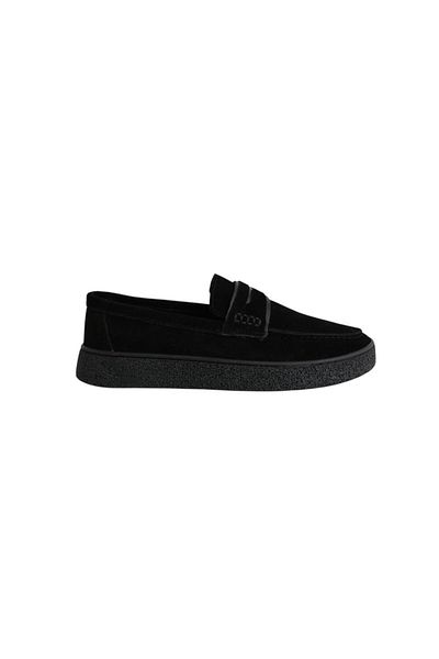 Greyybull Shoes Черни мъжки ежедневни обувки, мокасини, леки обувки