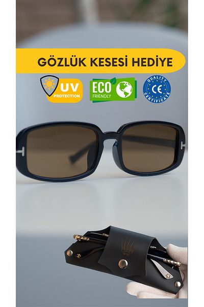 WATCHOFROYAL Royal Eyewear Re1005 Black Brown Sunglasses