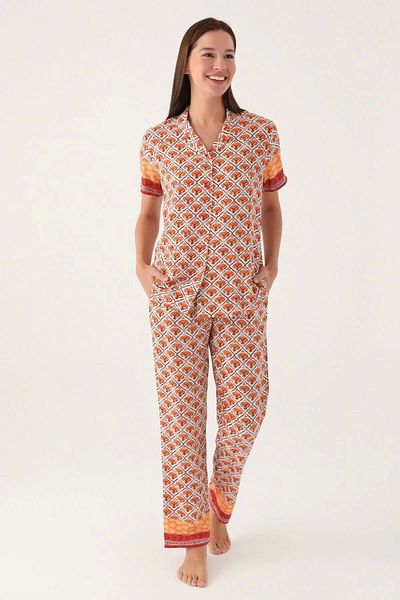 Pierre Cardin Set cămașă și pijama - crem