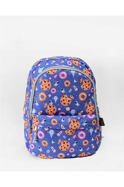 Cambridge Polo Club Unisex Triple School Bag Set Blue Donut and Cookie Pattern Plcan2079.339