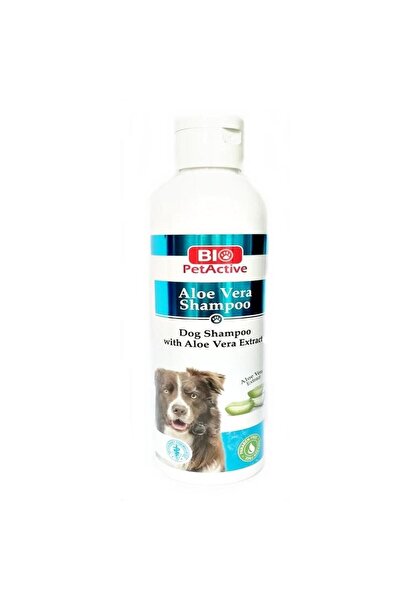 Pet Active Parlak Tüyler Için Aloe Vera Özlü Köpek Şampuanı 250ml