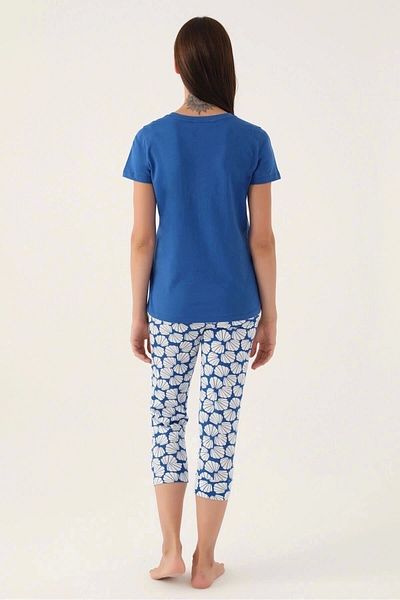 Arnetta Safty Cobalt Women's Capri Set