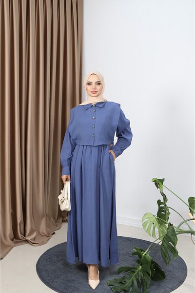 NİSUM MODA ΦΟΡΕΜΑ MODAL ΜΕ ΠΟΥΚΑΜΙΣΟ