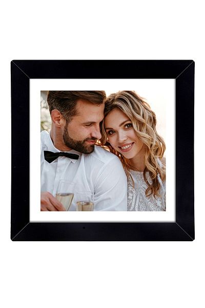 yhfoto 8 Pieces 20x20 Frame Black Square Set Whether on the Wall or on the Table