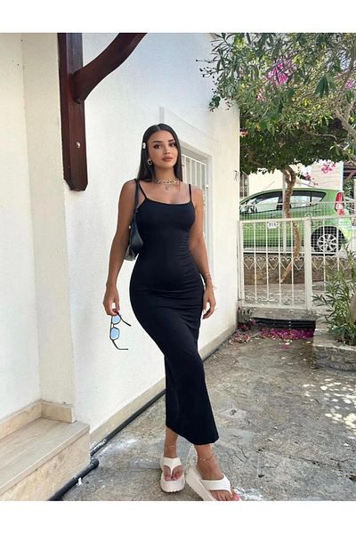 MEGOMEL Γυναικείο φόρεμα με μακρύ λουράκι Isabella