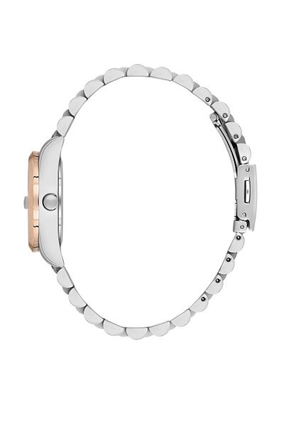 Daniel Klein Dke.1.10572-11 Metal Cord Metal Case 3 Atm Water Resistant Metallic-Rose Color Women's Wristwatch