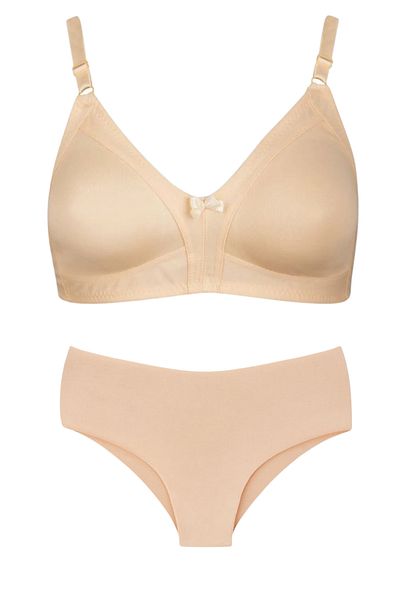 ZENCHES Set sutien și boxer Minimizer Gatherer fără căptușeală
