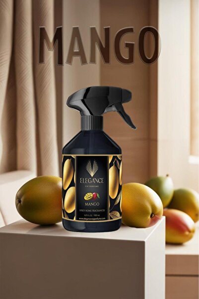 Elegance vip Perfume Mango Sprey Oda Ve Ortam Kokusu (500 Ml) - Yüksek Perfor...