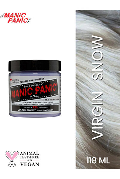 Manic Panic Classic Virgin Snow Saç Boyası Hcr-11033