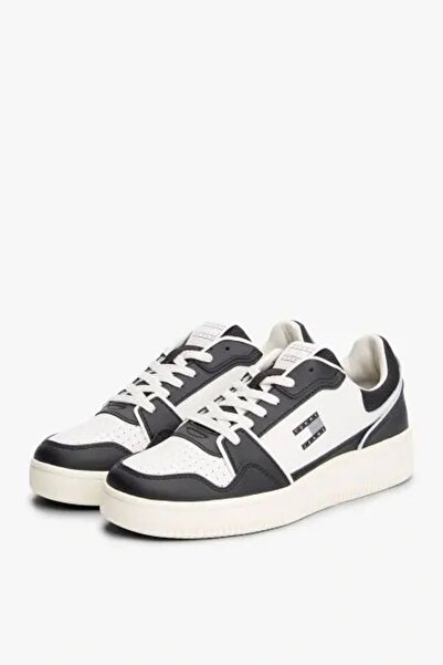Tommy Jeans TJM RETRO BASKET Erkek Siyah Sneaker EM0EM01610BDS
