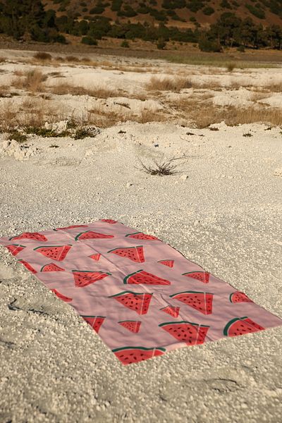Home Cotton Beach Towel and Stylish Beach Bag Set - Summer Beach and Vacation Set