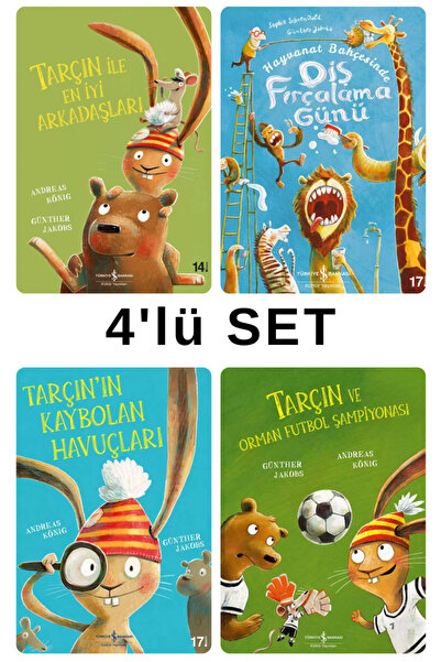 TÜRKİYE İŞ BANKASI KÜLTÜR YAYINLARI TARÇININ EN İYİ ARKADAŞLARI - DİŞ FIRÇALAMA GÜNÜ - KAYBOLAN HAVUÇLARI - ORMAN FUTBOL ŞAMPİYONASI