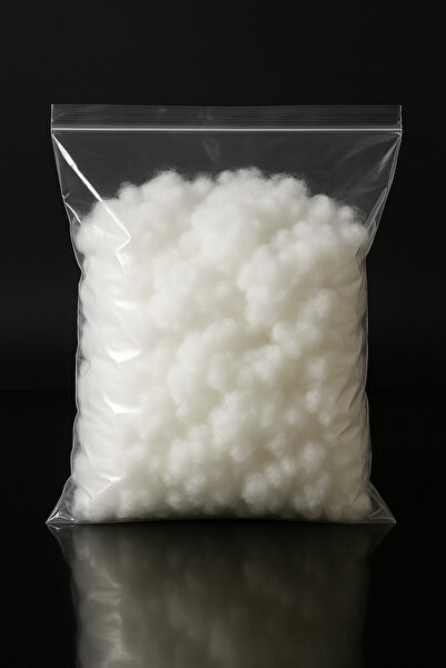 İz Concept 500 Gr Original Siliconeized Fiber Filler Material | Pillow, Toy, Cloud Ceiling | Vacuum Packaging