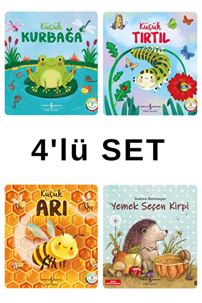TÜRKİYE İŞ BANKASI KÜLTÜR YAYINLARI KÜÇÜK KURBAĞA - KÜÇÜK TIRTIL - KÜÇÜK ARI ...