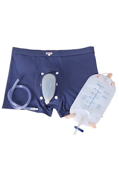 Koopsio Portable Urinary Incontinence Set for Men, Cotton, Size XL 85-100 cm
