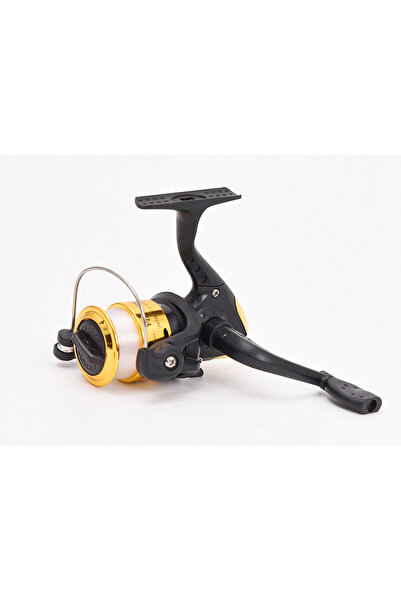 Choice بكرة صيد دوارة قابلة للطي وخفيفة الوزن من جولدن 5.2:1 مع خيط صيد كبير ...