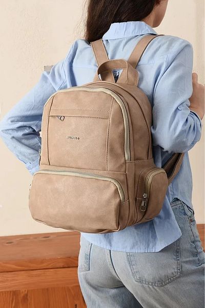 Just Polo Women's Handbag and Backpack with Long Strap Compartment
