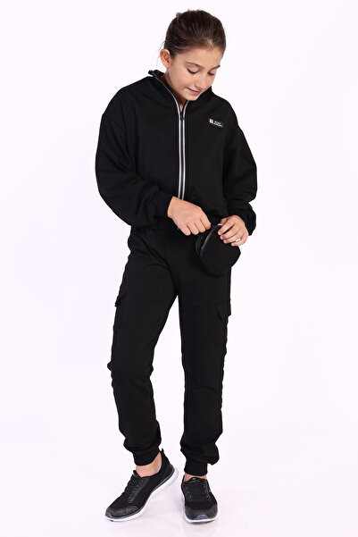 Toontoy Girl's Tracksuit Set - Wallet Detailed