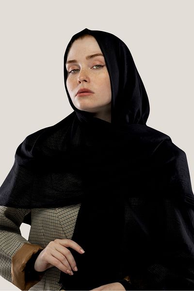 Pamuk SHAWL BLACK