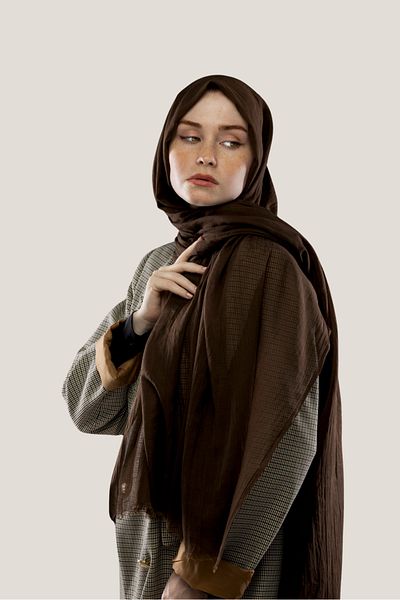 Pamuk Shawl Bitter Coffee