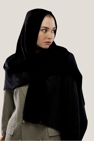 Pamuk SHAWL BLACK
