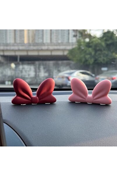 Gonulella زينة لوحة القيادة في السيارة، زينة الكمبيوتر، زينة بشريط وردي (قطعة...