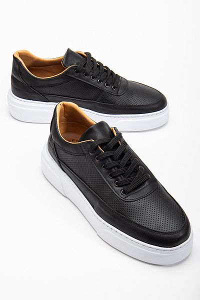 MY GROSS SHOES Ανδρικά μαύρα καθημερινά άνετα ελαφριά ραμμένη σόλα Εγγυημένα αθλητικά αθλητικά παπούτσια