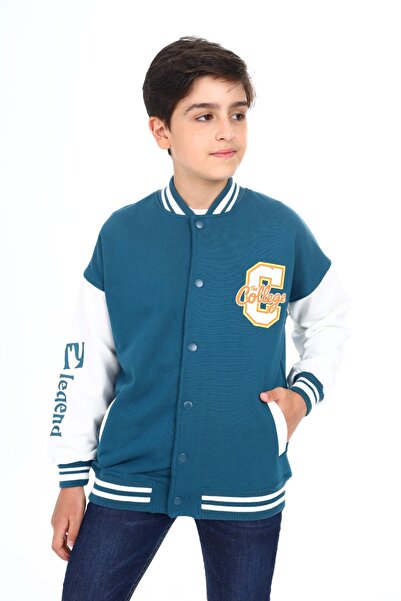 Toontoy Boy's Printed College Cardigan