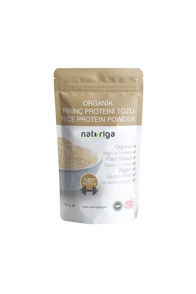 Naturiga 250 gr Organic Rice Protein Powder