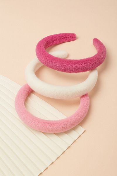 PREGIO 3 Women's Soft Fabric Plush Crown