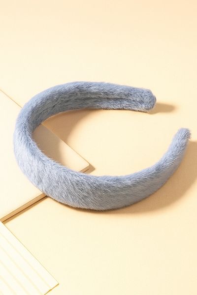 PREGIO Women's 3 cm Plush Soft Fabric Crown
