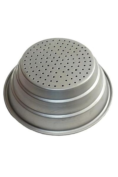 Chefline Aluminum Colander Lightweight & Durable Strainer for Pasta, Vegetables, and Fruits
