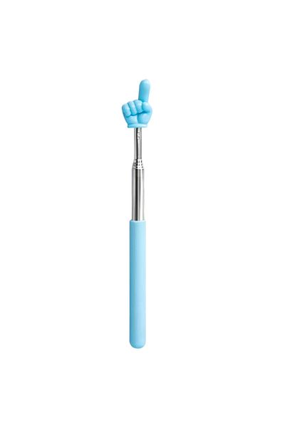 Choice Blue 68cm Telescoping Teacher Pointer Colorful Retractable Teacher Hand Pointer For Classroom Kids R