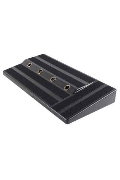Choice Black Miwayer Big Size Guitar Effects Pedal Board Sturdy Pe Plastic Pedalboard Case With Screwdriver