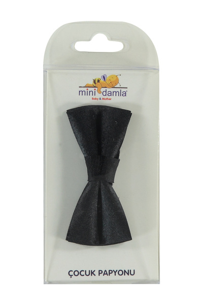 Minidamla 2-10 Years Old Boy Black Bow Tie