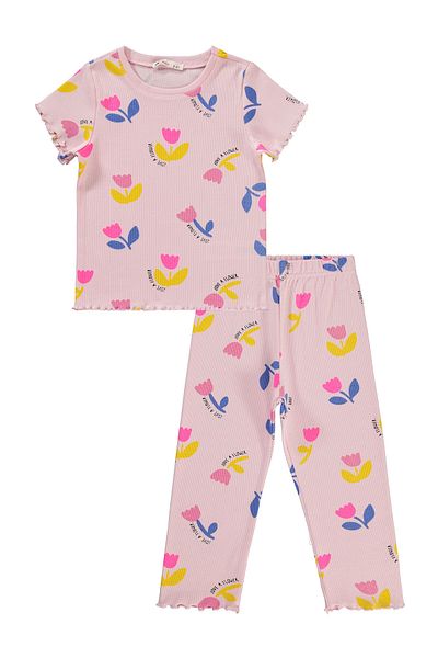 Civil Girls Girl's Pajama Set 2-5 Years Rose Pink