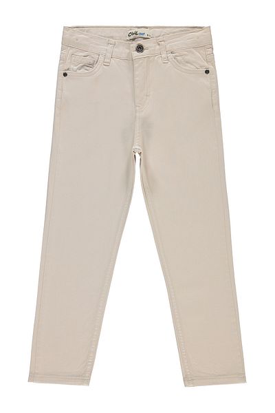 Civil Boys 6-9 Years Boy's Beige Trousers