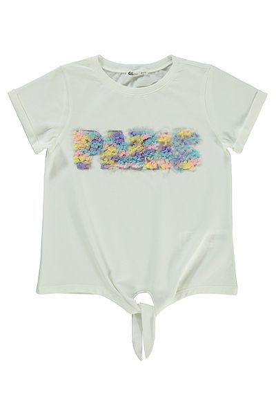 Civil Girls 10-13 Years Girl's Ecru T-Shirt