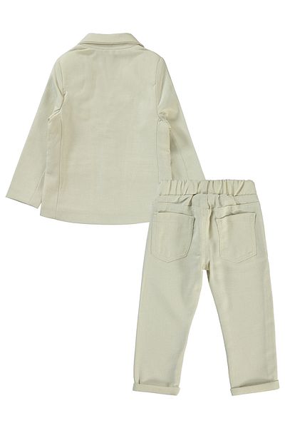 Concept. Boy's Beige 4-Piece Set - 2-5 Years Concept
