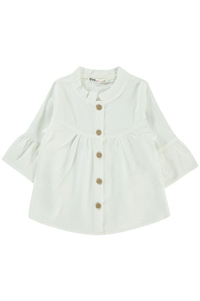 Civil Girls White Girl's Shirt 2-5 Years