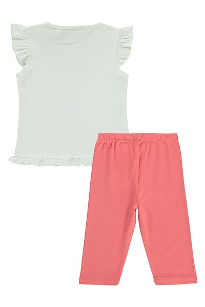 Civil Girls 2-5 Years Old Girl's Ecru Suit Set