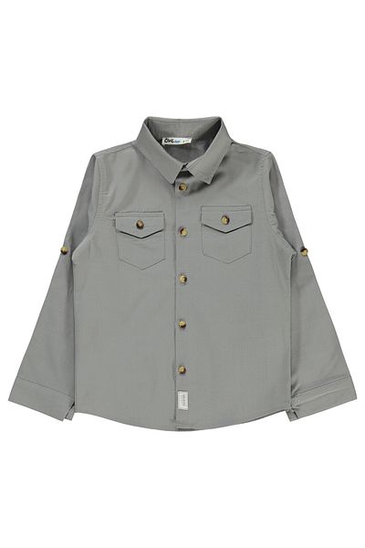 Civil Boys Boy's T-Shirt Shirt 6-9 Years Gray