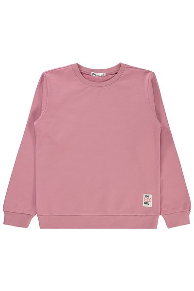 Civil Girls Girl's Sweatshirt - 6-9 Years - Pink Cosmetics