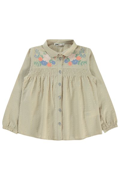 Civil Girls 6-9 Years Girl's Beige Shirt